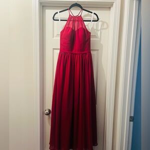 AZAZIE Formal Gown Size A2 Burgundy RN#155143